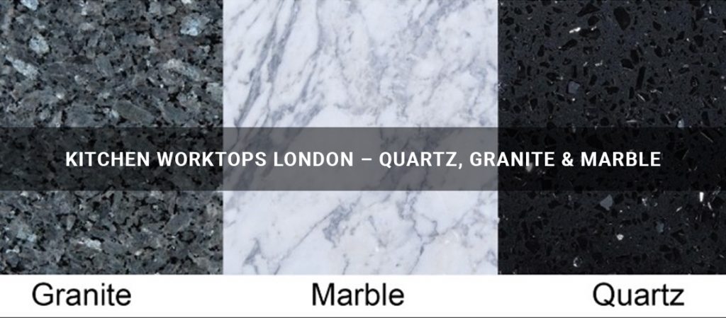 Kitchen Worktops London – Quartz, Granite & Marble