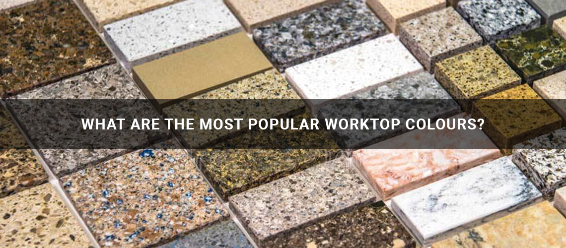 What are the most popular worktop colours?